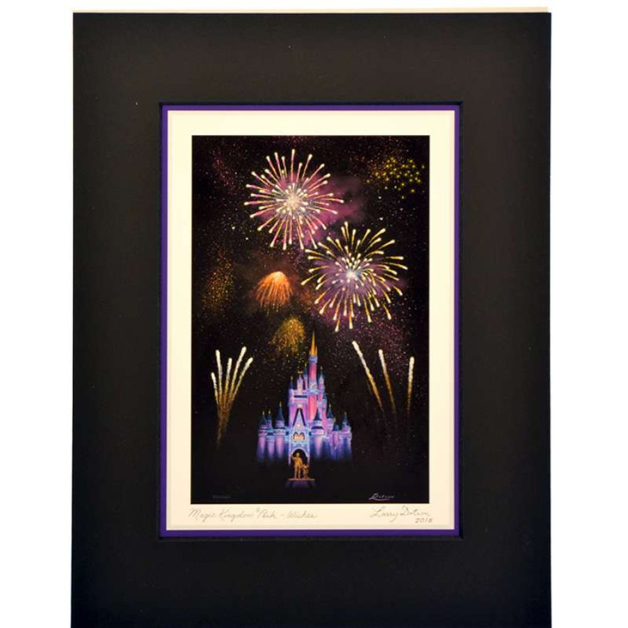 Prints And Signs * | High Quality Disney Artist Print Larry Dotson Magic Kingdom Park Wishes