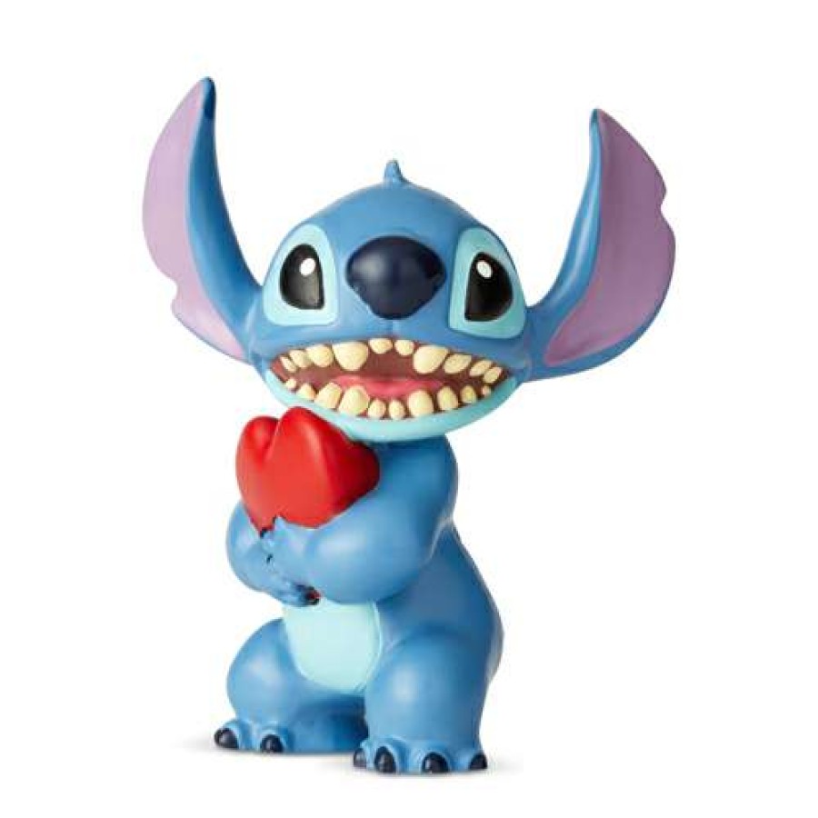 Figures & Figurines * | Disney Showcase Collection Mini Figure Stitch With Heart Large Choice