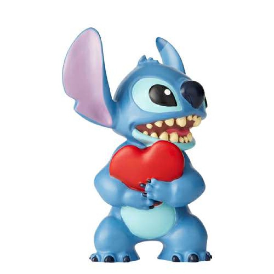 Figures & Figurines * | Disney Showcase Collection Mini Figure Stitch With Heart Large Choice