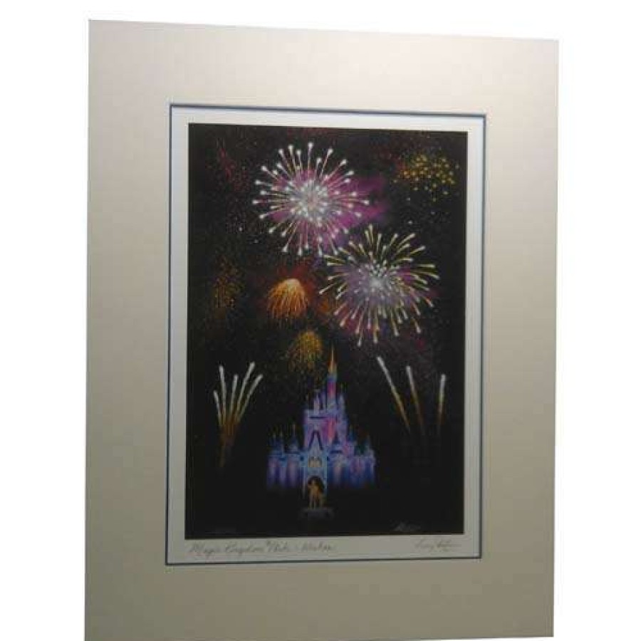 Prints And Signs * | Reliable Quality Disney Artist Print Larry Dotson Magic Kingdom Park Wishes