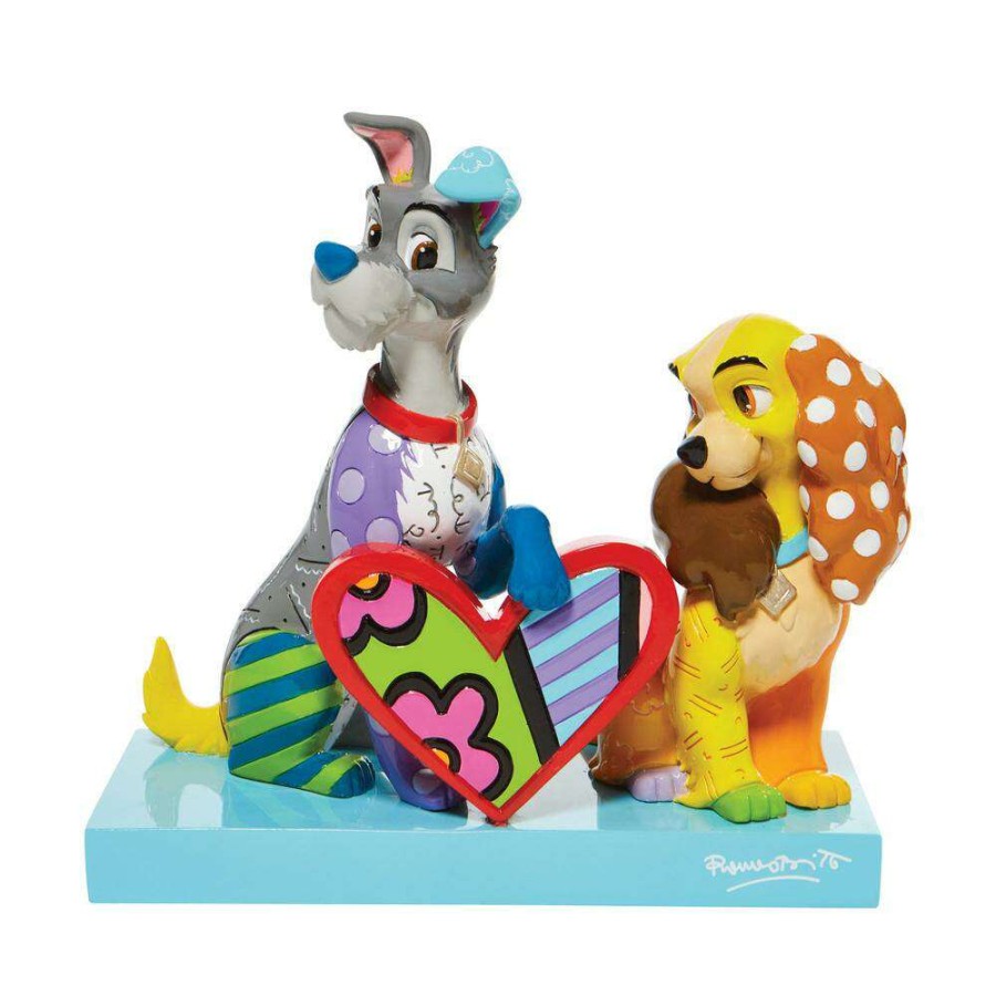 Figures & Figurines * | Disney Britto Figure Lady And The Tramp Classical