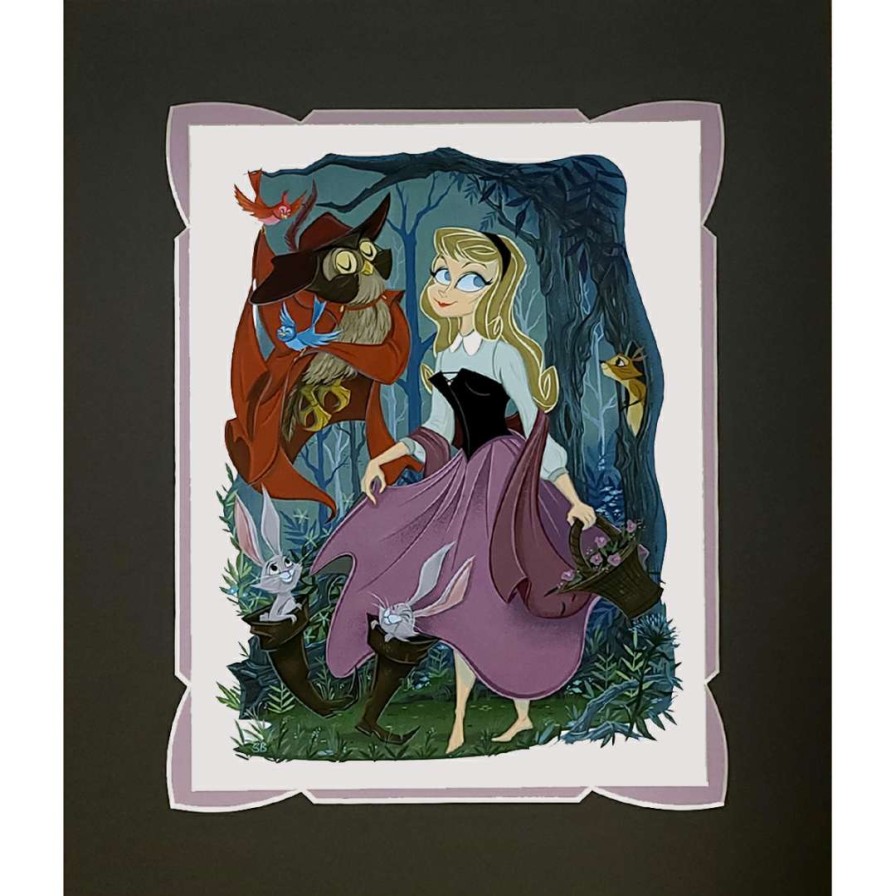 Prints And Signs * | Disney Artist Print Stephanie Buscema The Dance Large Choice