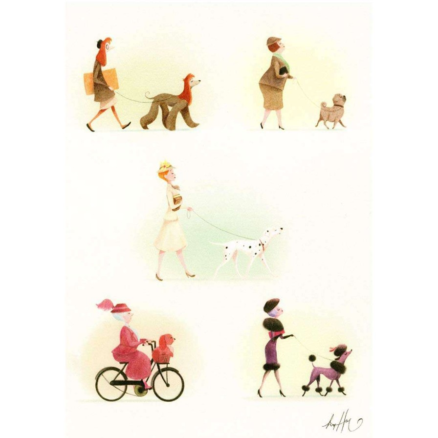 Prints And Signs * | Shop Disney Postcard Sydney Hansen A Perfect Pair