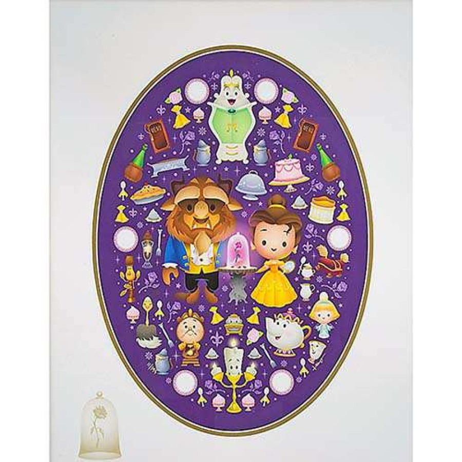 Prints And Signs * | Top Sellers Disney Artist Print Jerrod Maruyama A Truly Enchanted Rose