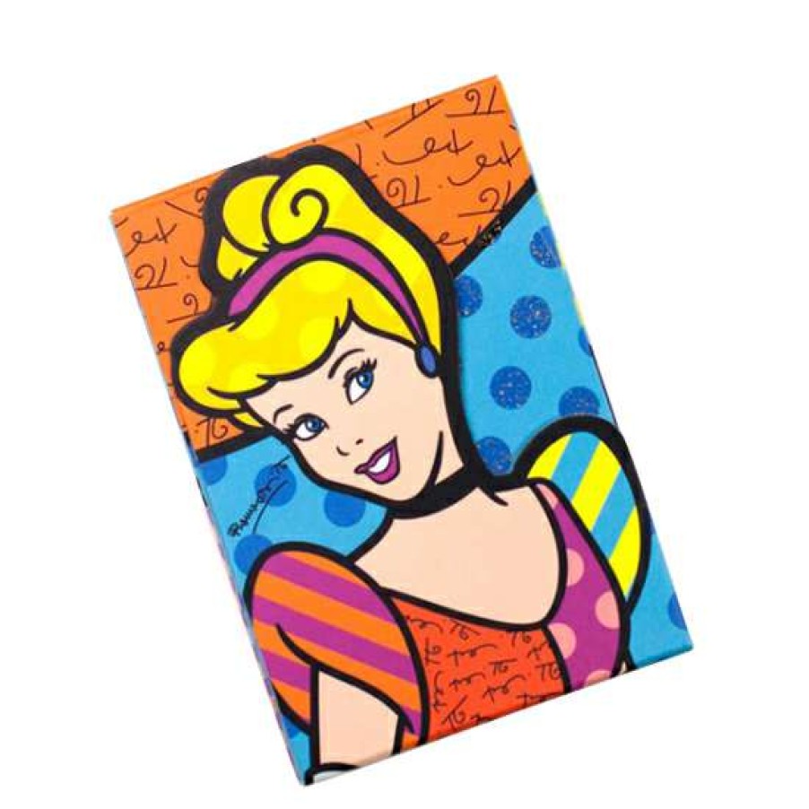 Figures & Figurines * | Disney By Britto Notepad Cinderella Closeout Sale