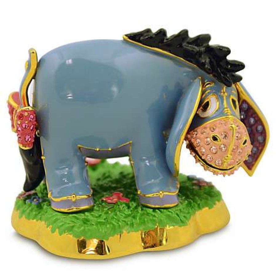 Figures & Figurines * | Shop Disney Arribas Jeweled Figurine Eeyore