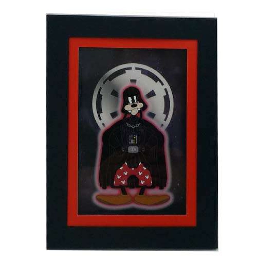 Prints And Signs * | Promotions Disney Print Star Wars Laser Cel Darth Goofy