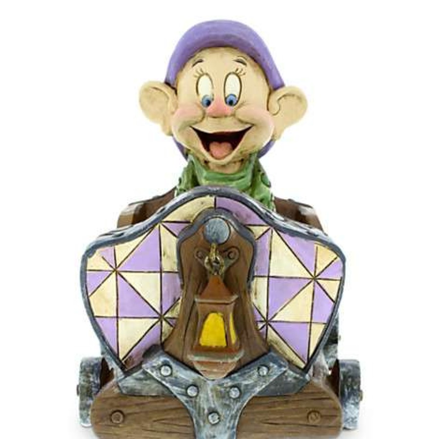 Figures & Figurines * | Disney Traditions By Jim Shore Dopey Mine Car Ride Less Expensive