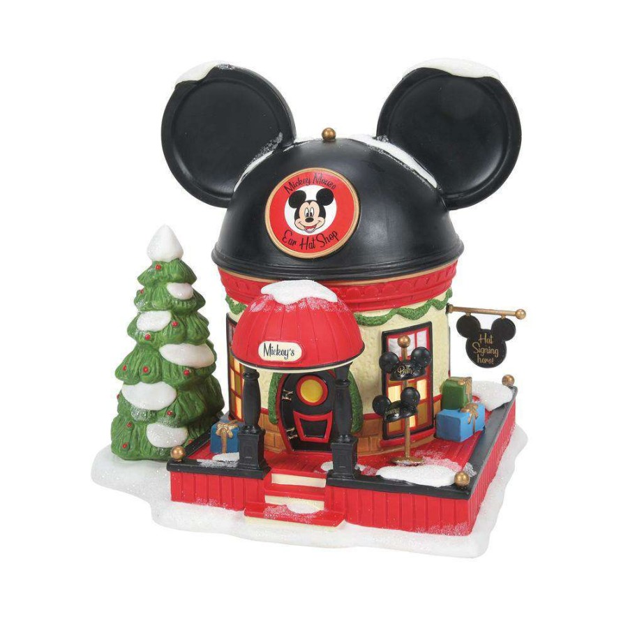 Figures & Figurines * | Disney Village Figure Mickey Mouse Ear Hat Shop Free Delivery