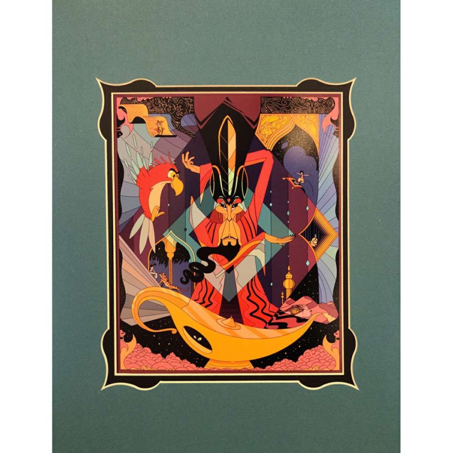 Prints And Signs * | Best-Selling Disney Artist Print Ori Toor Disney Villains Project Jafar