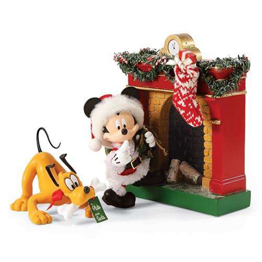 Figures & Figurines * | Disney Possible Dreams Figure A Bone For Pluto Christmas Original