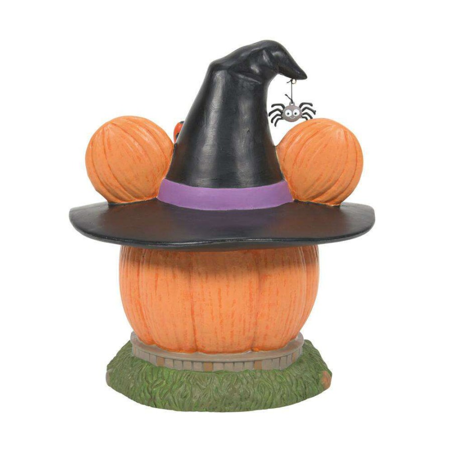 Figures & Figurines * | Disney Village Halloween Figure Minnie'S Pumpkintown House Classical