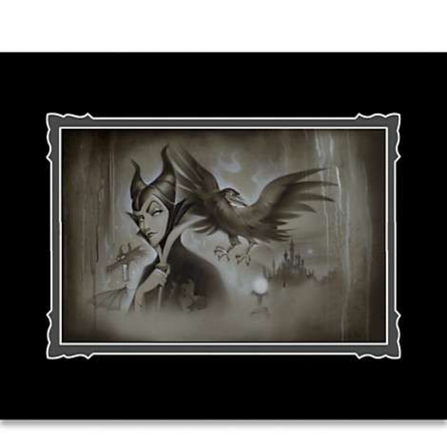 Prints And Signs * | Shop Disney Deluxe Print Maleficent "My Pet You Are My Last Hope" By Noah