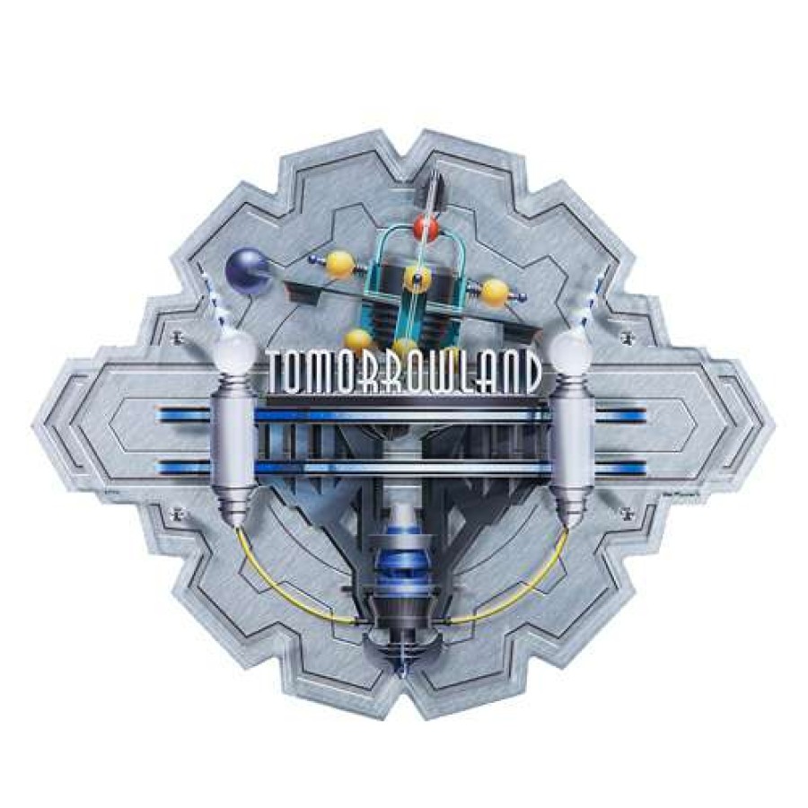 Prints And Signs * | Disney Wall Sign Tomorrowland By Greg Mccollough Exclusive