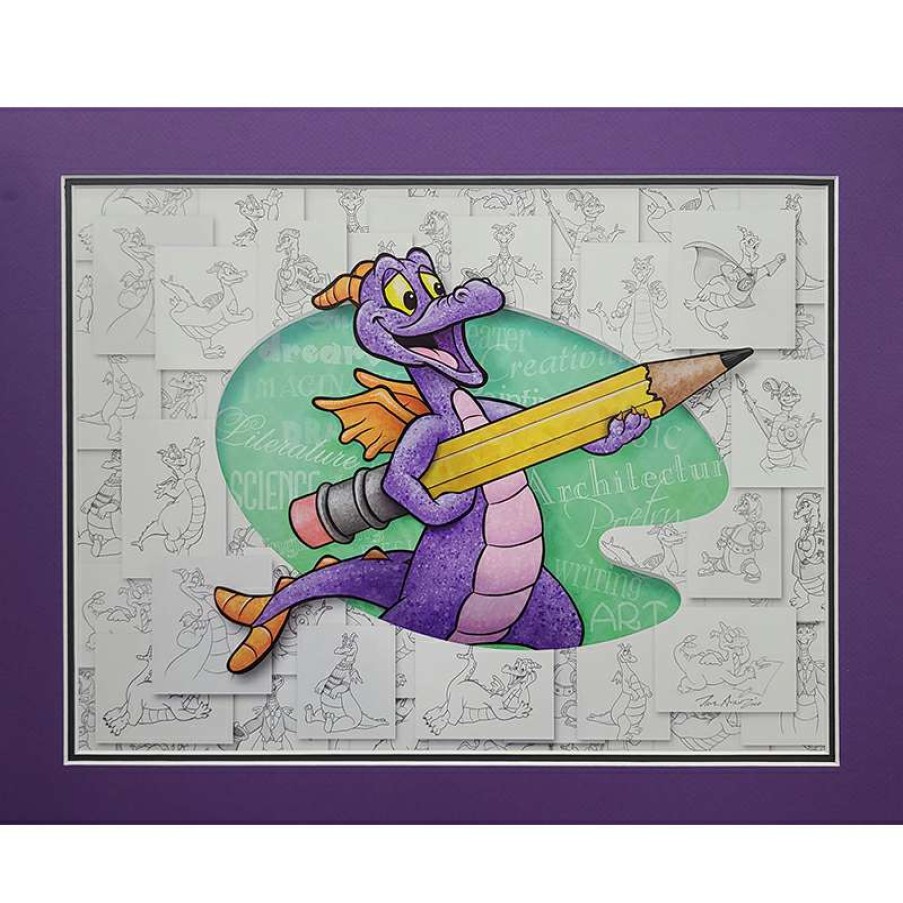 Prints And Signs * | Disney Artist Print Dave Avanzino Artist Figment Crazy Deals