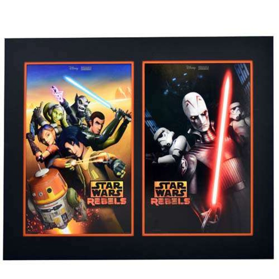 Prints And Signs * | Discounts Disney Deluxe Print Star Wars Star Wars Rebels Double Print