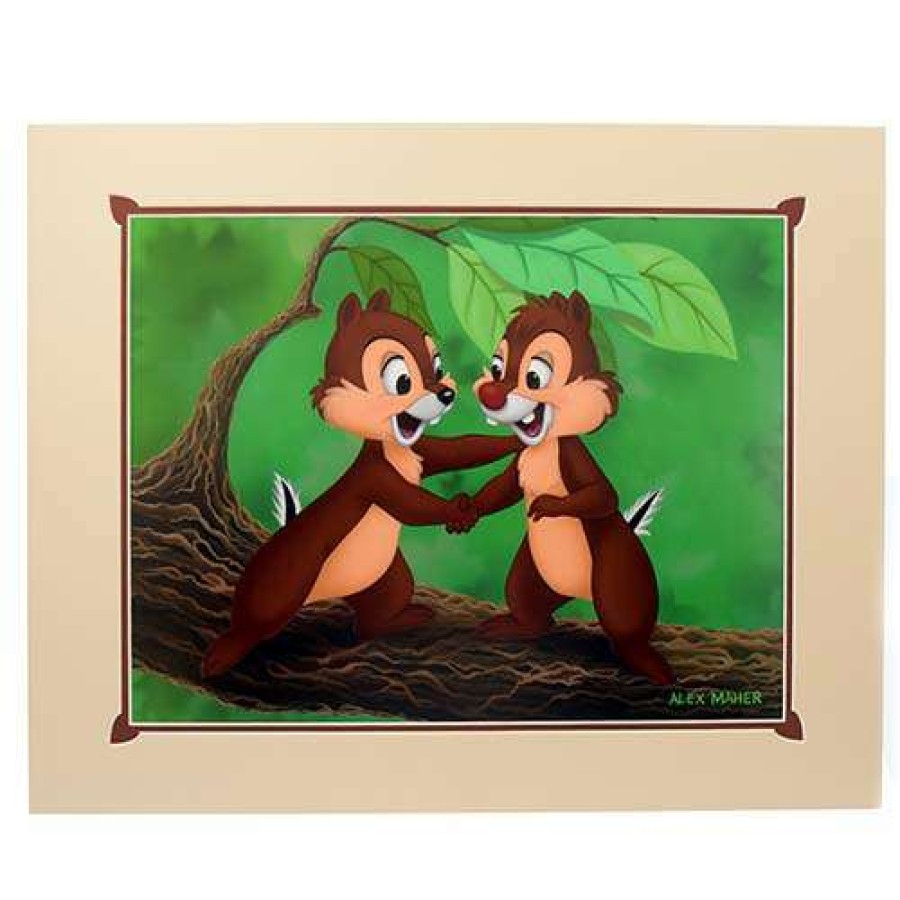 Prints And Signs * | Online Sales Disney Print Alex Maher Two Chips