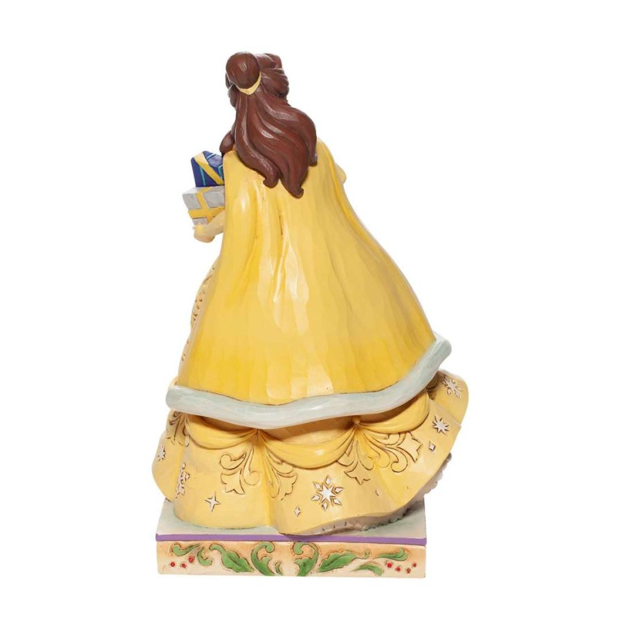 Figures & Figurines * | Disney Traditions By Jim Shore Christmas Belle Reliable Quality