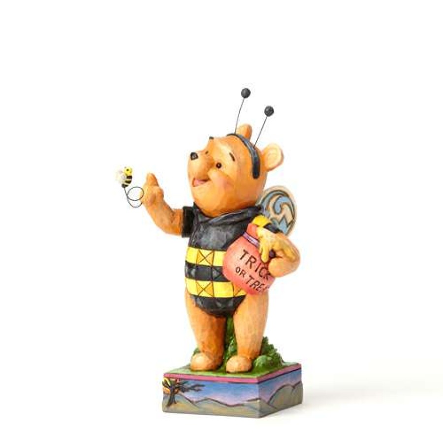 Figures & Figurines * | Sale Disney Traditions By Jim Shore Pooh As Honey Bee