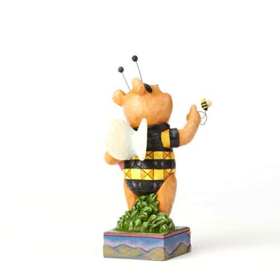 Figures & Figurines * | Sale Disney Traditions By Jim Shore Pooh As Honey Bee