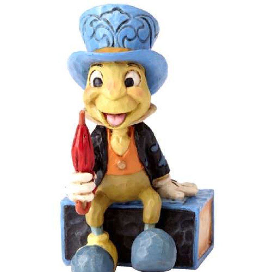 Figures & Figurines * | Store Disney Traditions By Jim Shore Figure Mini Jiminy Cricket