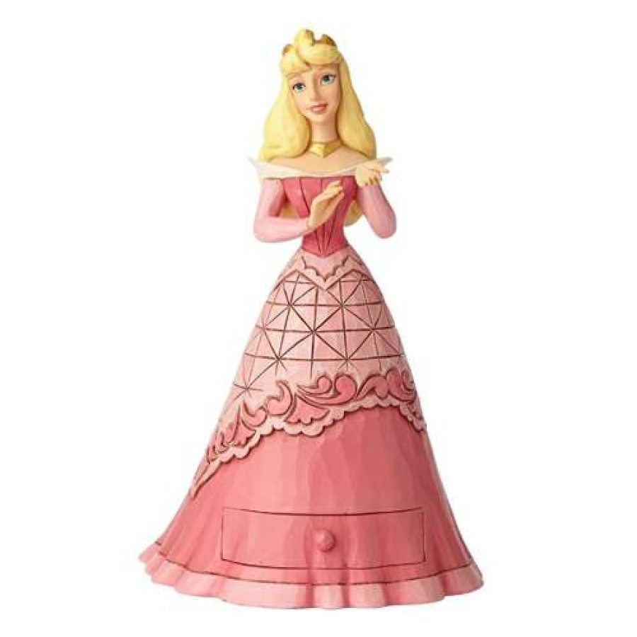 Figures & Figurines * | High Quality Disney Traditions By Jim Shore Aurora With Tiara Charm