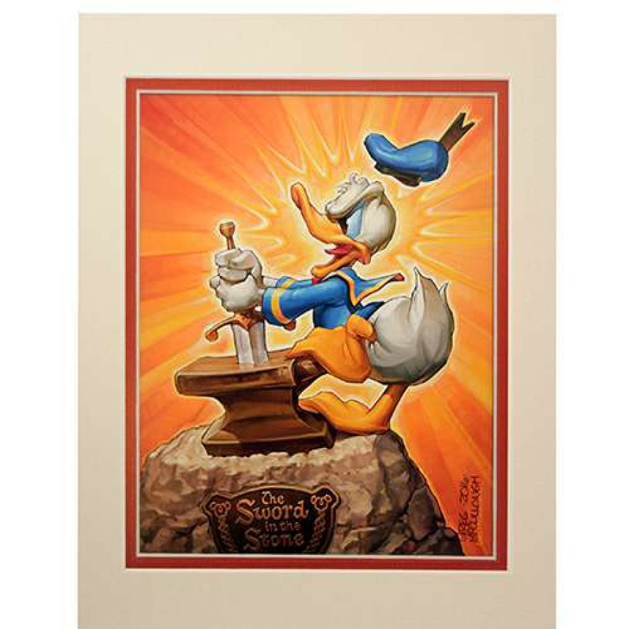 Prints And Signs * | Online Sales Disney Artist Print Greg Mccullough Solid Indignation Donald Duck