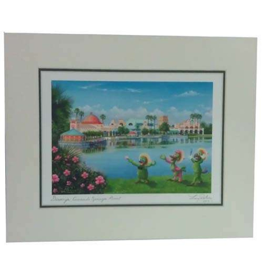 Prints And Signs * | Flash Sale Disney Artist Print Larry Dotson Disney'S Coronado Springs Resort