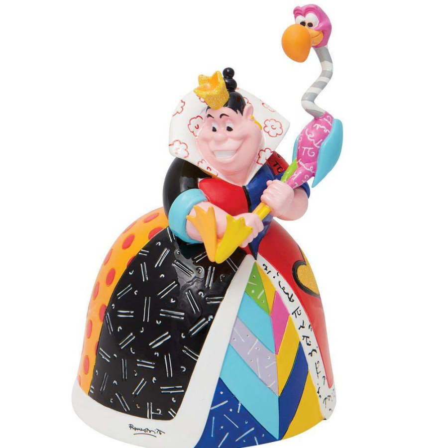 Figures & Figurines * | Disney By Britto Alice In Wonderland Queen Of Hearts Original