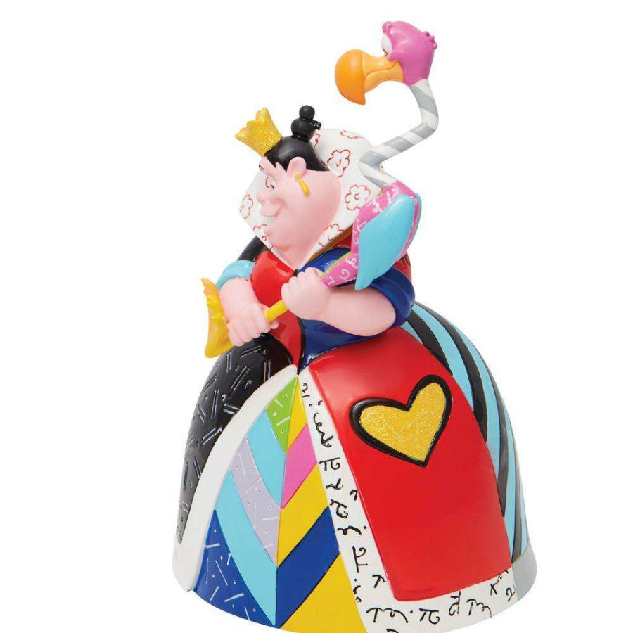 Figures & Figurines * | Disney By Britto Alice In Wonderland Queen Of Hearts Original