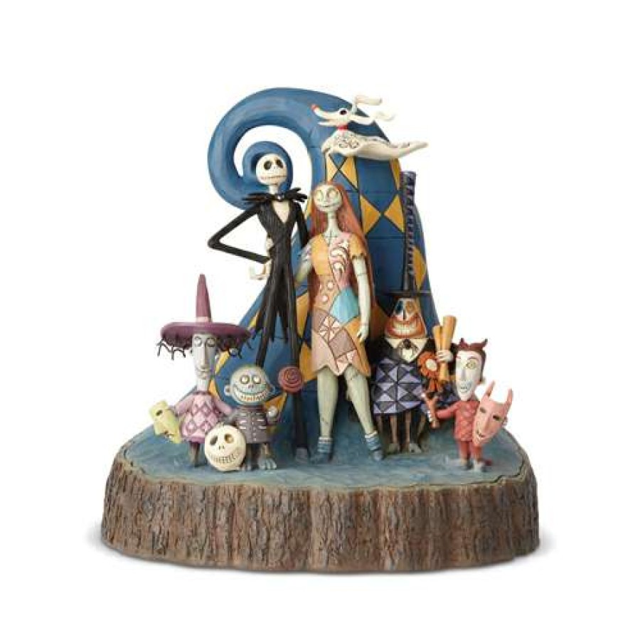 Figures & Figurines * | Best Sellers Disney Traditions By Jim Shore Carved By Heart Nightmare Before Christmas