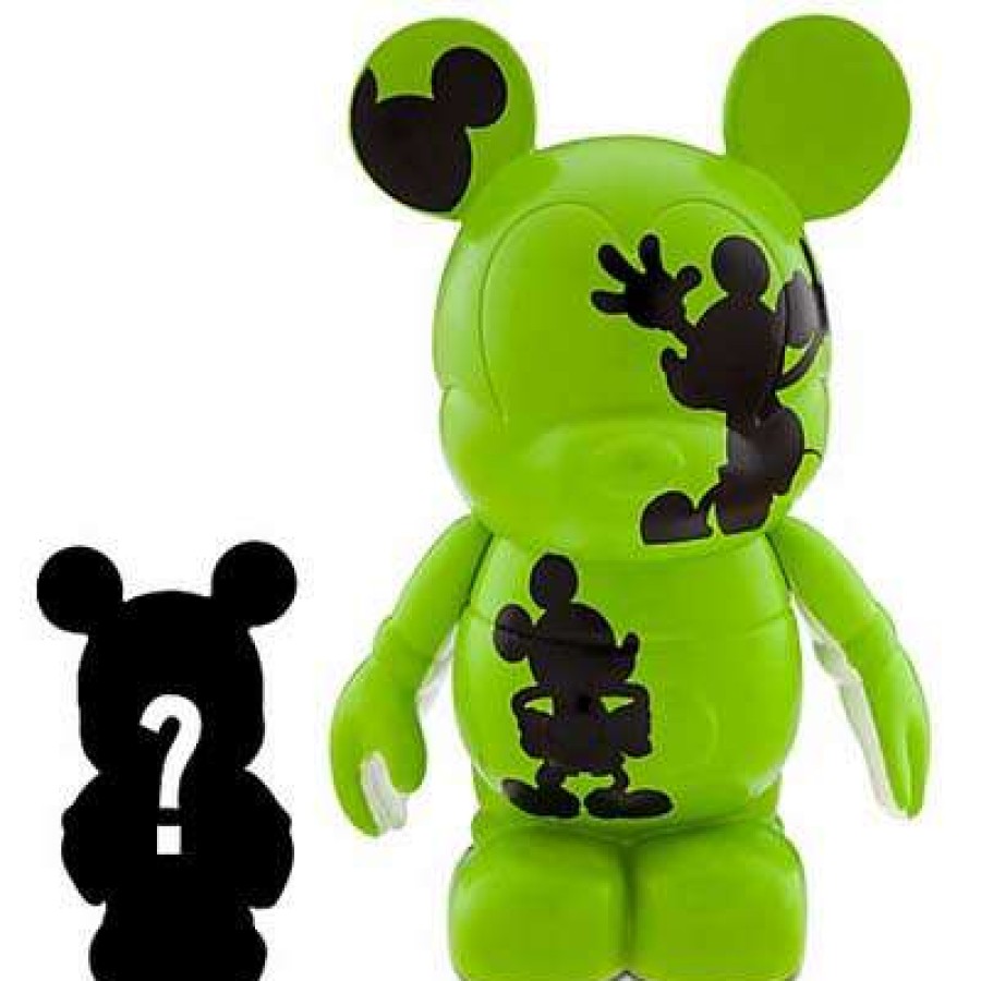 Figures & Figurines * | Cut Price Disney Vinylmation Figure Oh Mickey! Green + Jr.