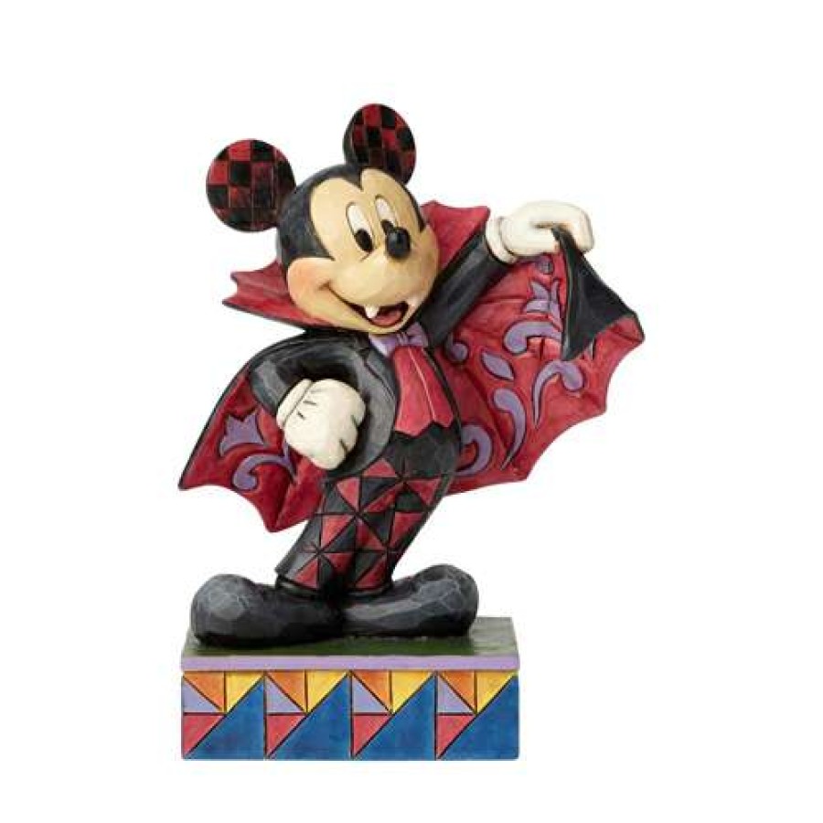 Figures & Figurines * | Clearance Disney Traditions By Jim Shore Vampire Mickey Mouse