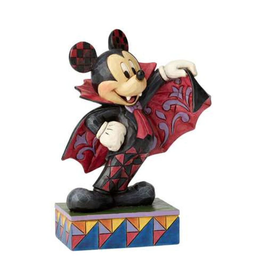 Figures & Figurines * | Clearance Disney Traditions By Jim Shore Vampire Mickey Mouse