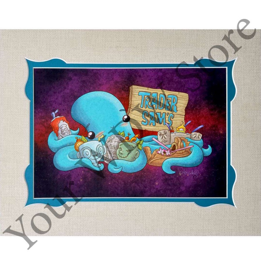 Prints And Signs * | Best-Selling Disney Artist Print Uh Oa By Katie Cook