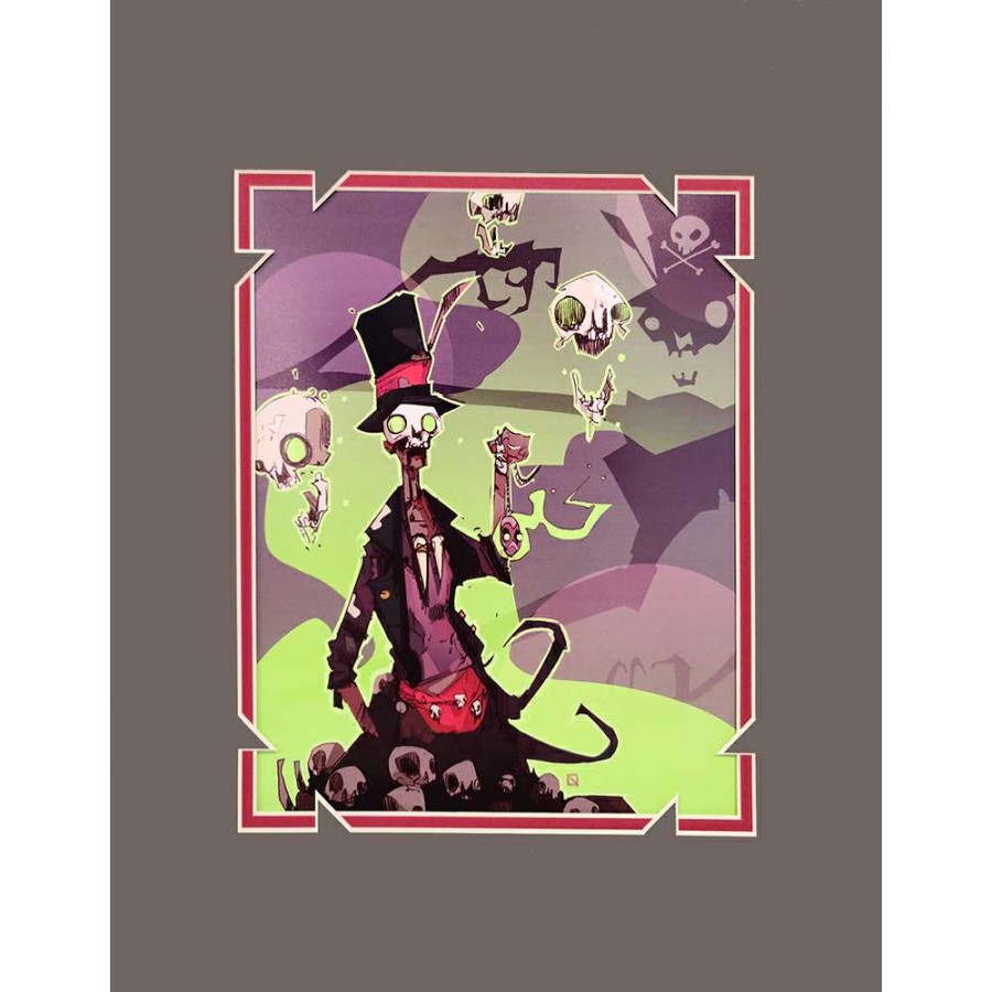 Prints And Signs * | Disney Artist Print Gareth Davies (Spudonkey) Dr. Facilier Sale