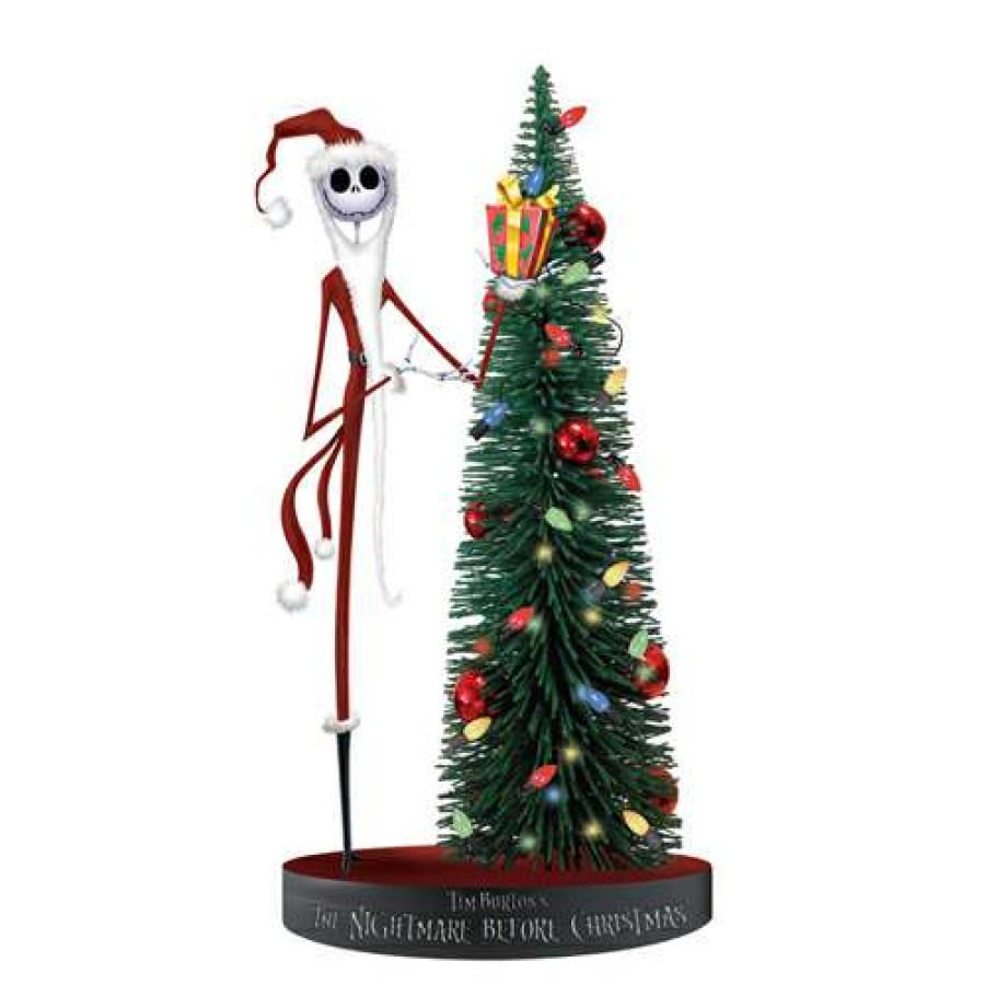 Figures & Figurines * | Disney Figure Nightmare Before Christmas Jack With Tree Cheap