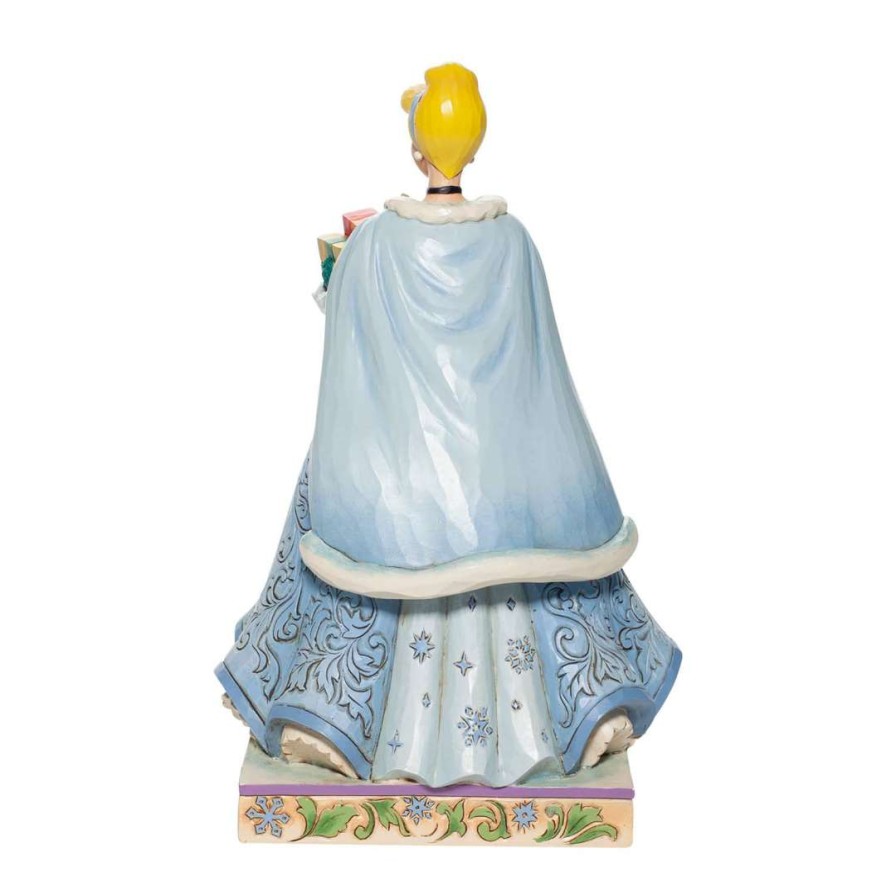 Figures & Figurines * | Disney Traditions By Jim Shore Christmas Cinderella Cheap