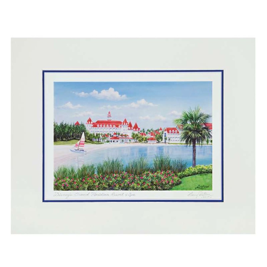 Prints And Signs * | Shop Disney Artist Print Larry Dotson Disney'S Grand Floridian 16 20