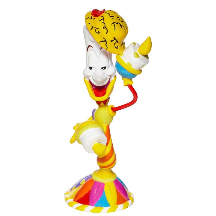 Figures & Figurines * | Disney Britto Mini Figurine Beauty And The Beast Lumiere Discount