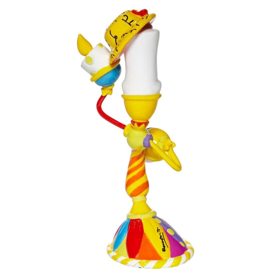 Figures & Figurines * | Disney Britto Mini Figurine Beauty And The Beast Lumiere Discount