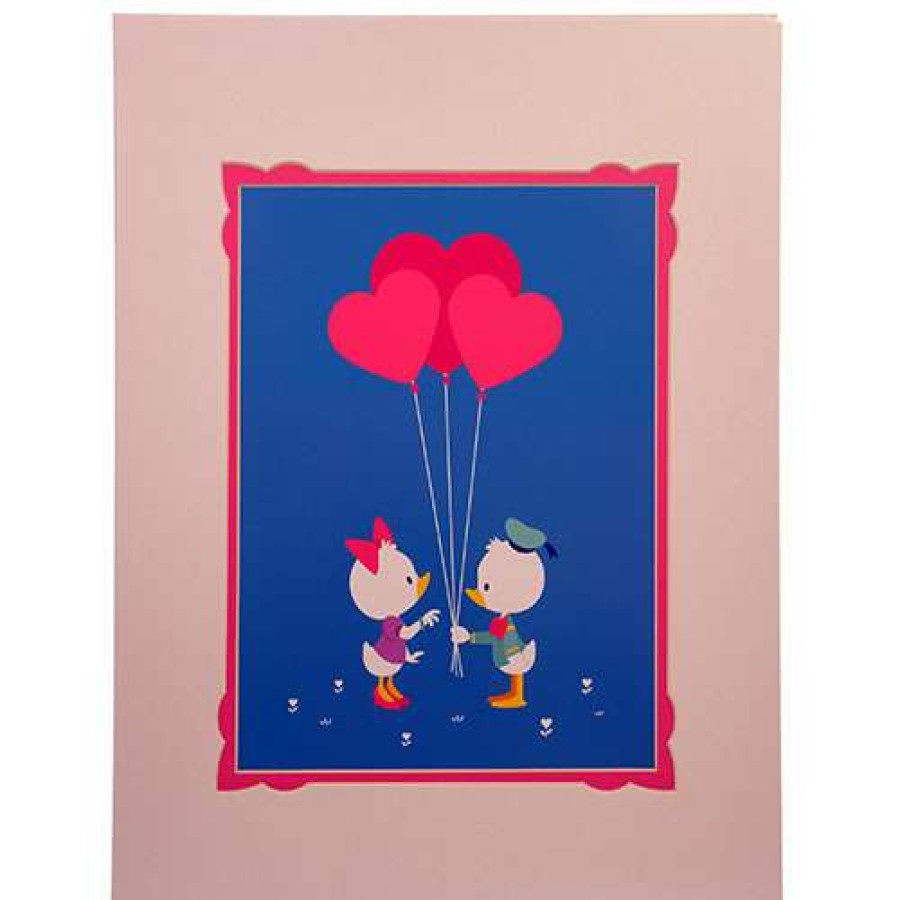 Prints And Signs * | Hot Sale Disney Print Hearts Afloat By Jerrod Maruyama