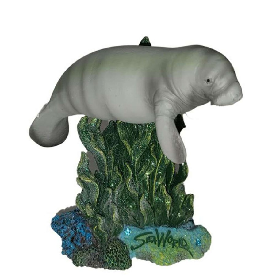 Figures & Figurines * | Disney Outlet Sale Seaworld Resin Figure Manatee