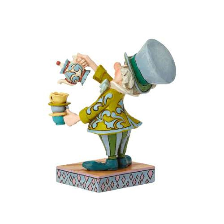 Figures & Figurines * | Disney Traditions By Jim Shore Alice In Wonderland'S Mad Hatter Closeout Sale