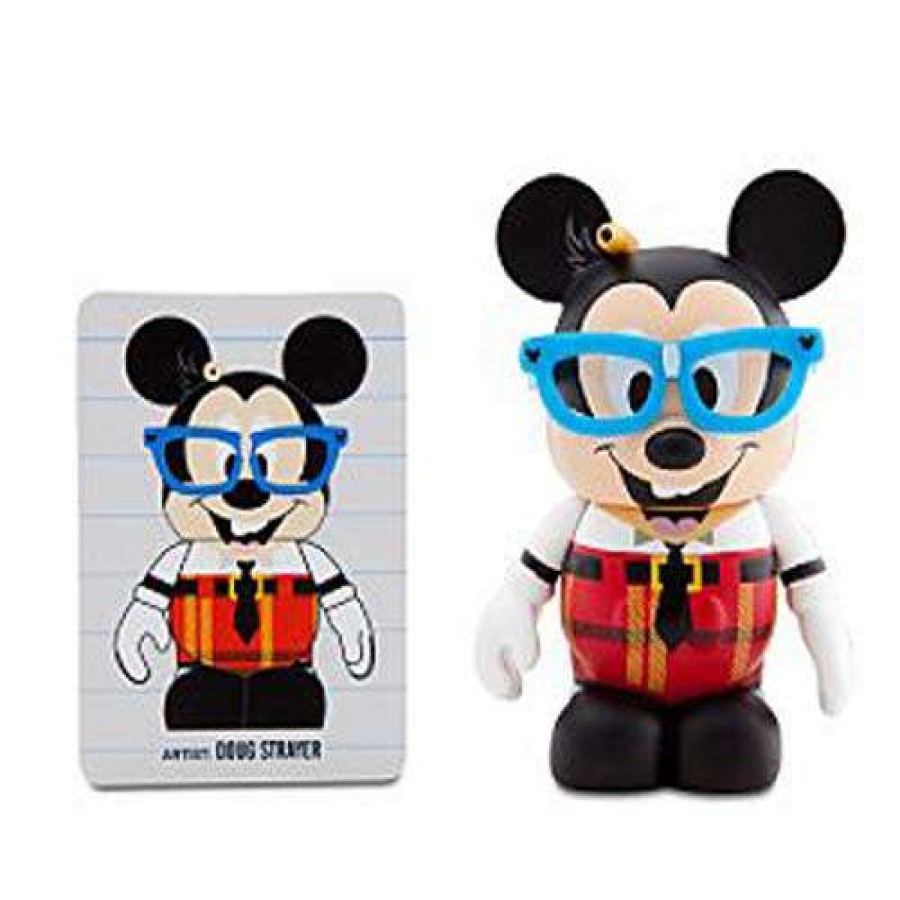 Figures & Figurines * | Original Disney Vinylmation Figure Nerds Rock Mickey Body Version 1