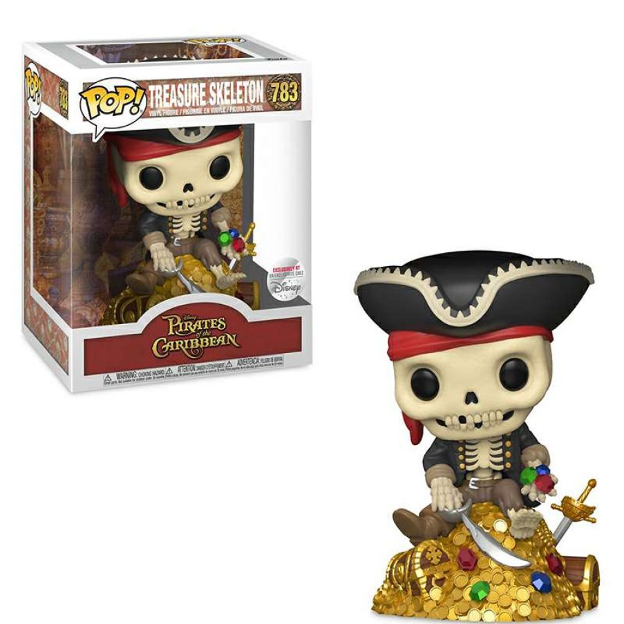 Figures & Figurines * | Disney Funko Pop Vinyl Pirates Of The Caribbean Treasure Skeleton Outlet Sale