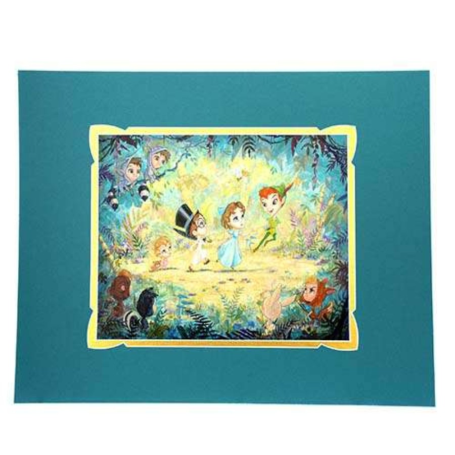 Prints And Signs * | Best Sellers Disney Artist Print John Coulter Wonderground Gallery Peter Pan Parade