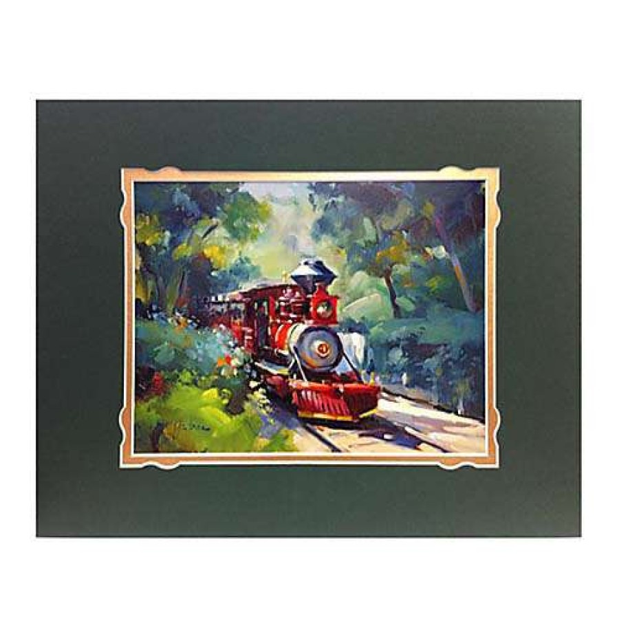 Prints And Signs * | Shop Disney Artist Print George Scribner Frontierland Approach