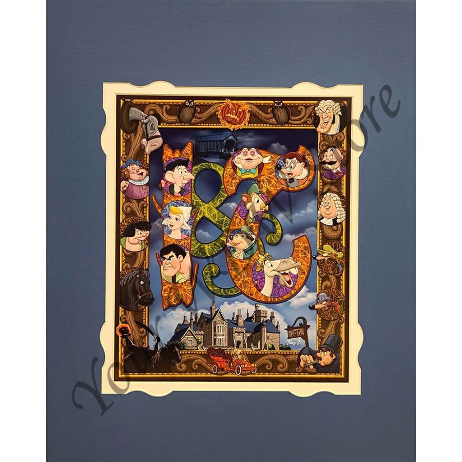 Prints And Signs * | Top Sellers Disney Artist Print Kenny Yamada Ichabod & Mr. Toad Characters