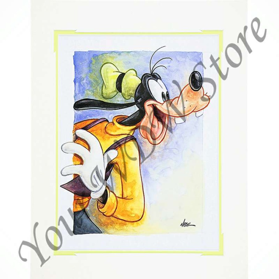 Prints And Signs * | Disney Artist Print Randy Noble A Goofy View Free Delivery